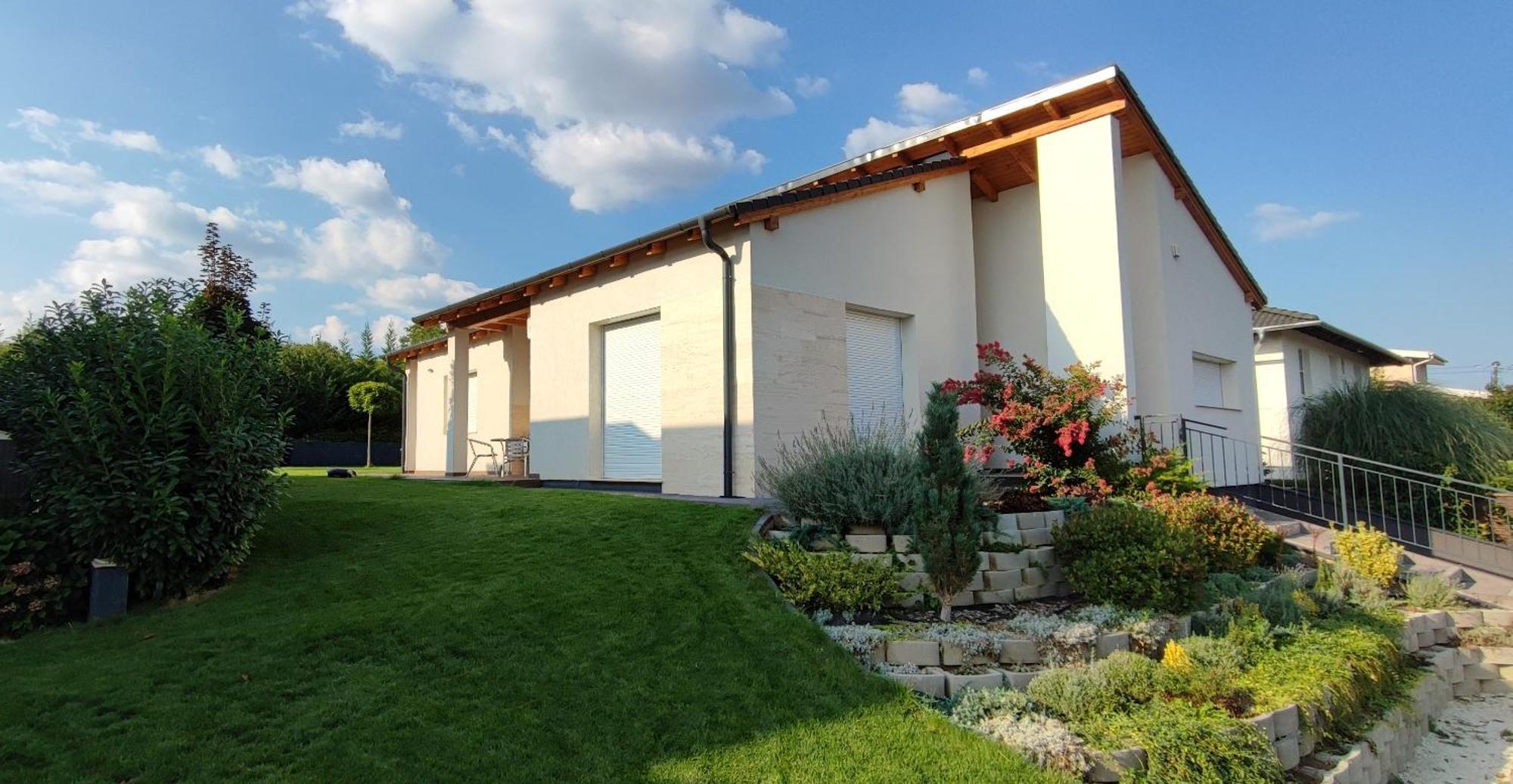 Ferienwohnung White Column House Diosd Exterior foto